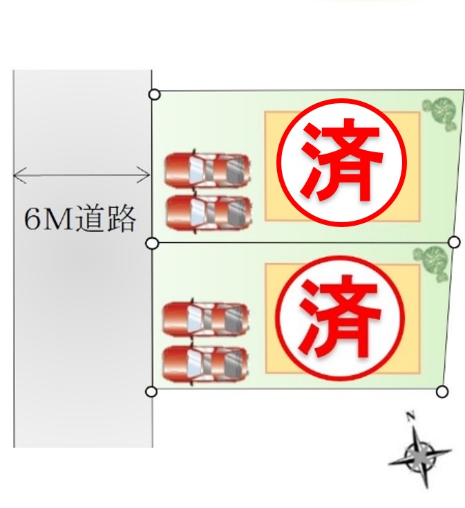 東大和市桜ケ丘４丁目　新築分譲住宅　全棟終了となりました