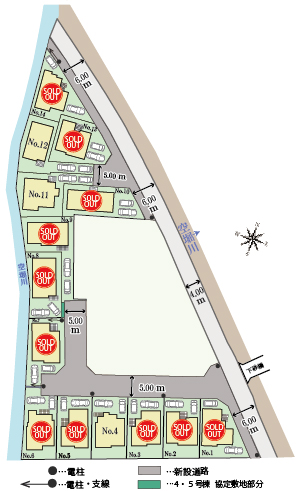 武蔵村山市神明3丁目 新築分譲住宅 １４区画 3,280万円～