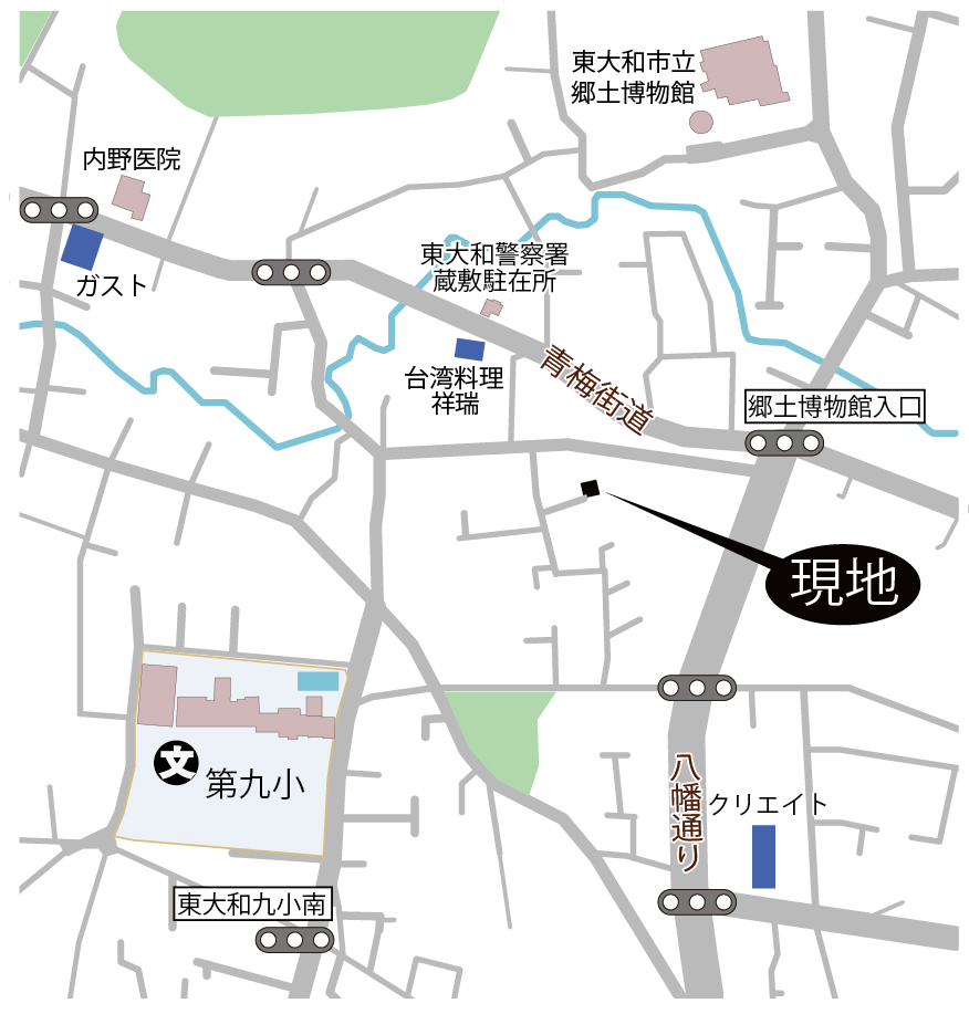 ※価格変更※ 蔵敷24期１区画 建築条件無し売地 2,780万円　好評発売中！マップ