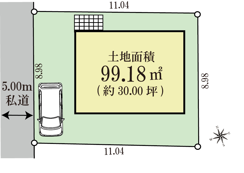 武蔵村山市伊奈平6丁目 新築分譲住宅 １区画 3,180万円