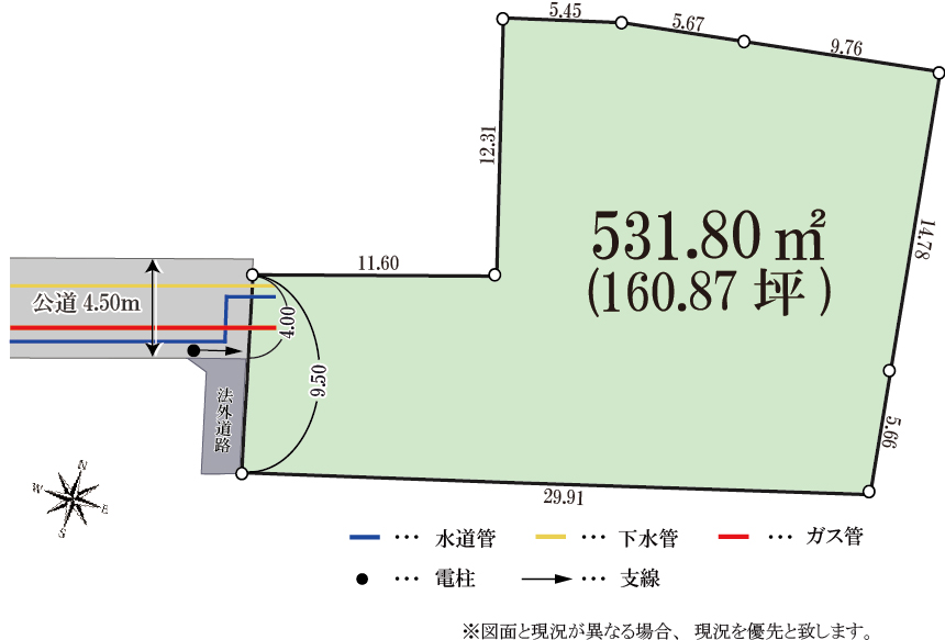 東大和市狭山23期区画　売地　6,500万円～
